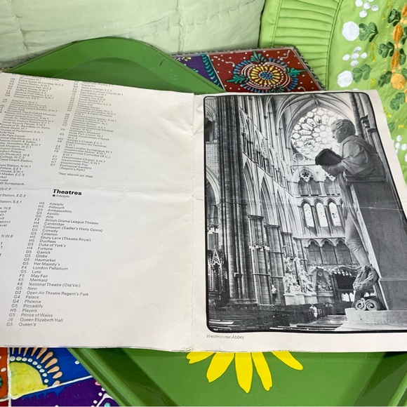 70s London Tourist Map - Picture 3 of 6